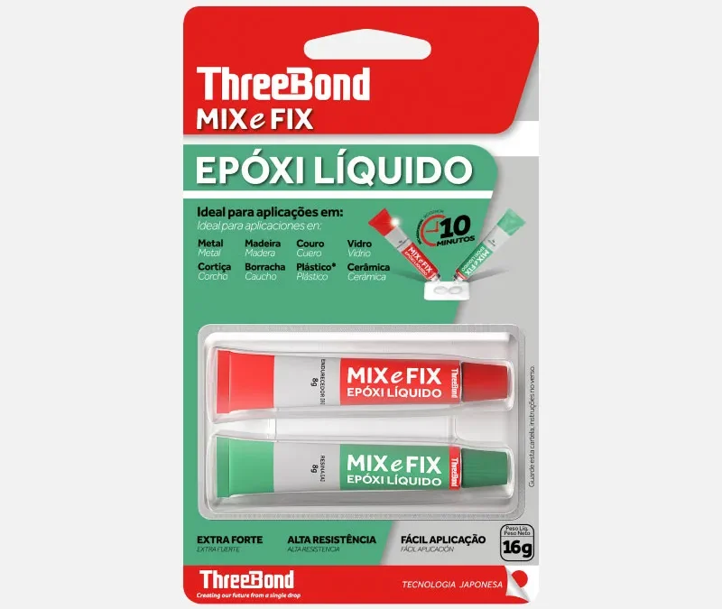 ThreeBond Mix y Fix Epoxi Líquido